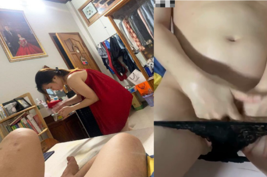 Chịch vợ dâm thằng hàng xóm sướng tê