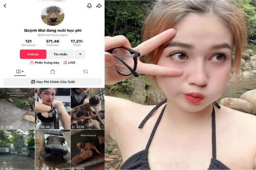 Gymer Quỳnh Mai đít khủng địt phê mây