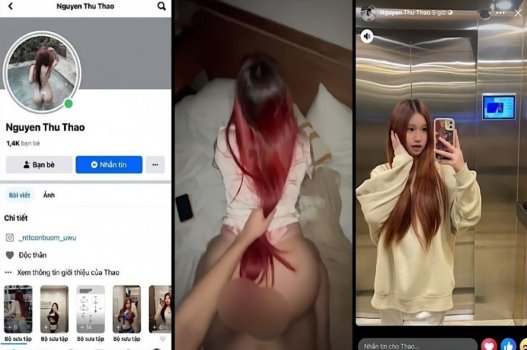 Nguyễn Thu Thảo nhạy cảm với con cu bự