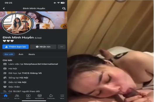 Sex Đinh Thị Minh Huyền dáng ngon mồm thích bú cu