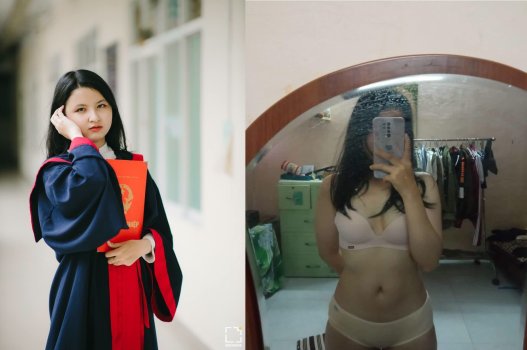 Sex nữ sinh tốt nghiệp xong cho bạn chịch thoải mái