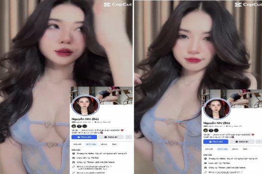 Tiktoker Nguyễn Nhi da trắng xinh gái lộ clip sex